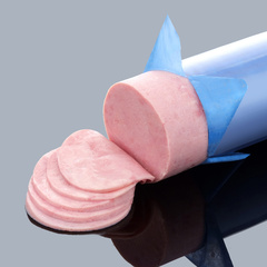 Blue casing meat adhesion