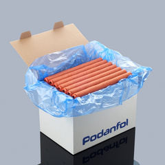 Packed and shirred Podanfol Hot Dog casings