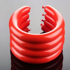 Podanfol curved sausage casings