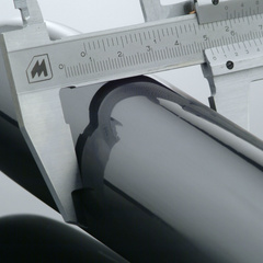 Measuring casing diameter